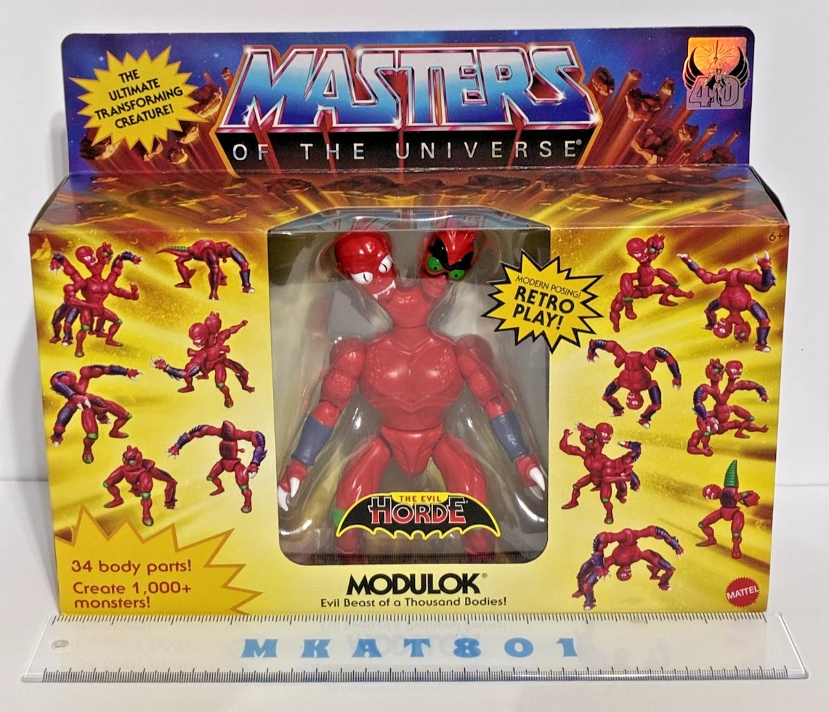 Masters of the Universe Origins — Modulok Cartoon Collection | Evil Beast of a Thousand Bodies | Deluxe 5.5-Inch Action Figure | New in Box