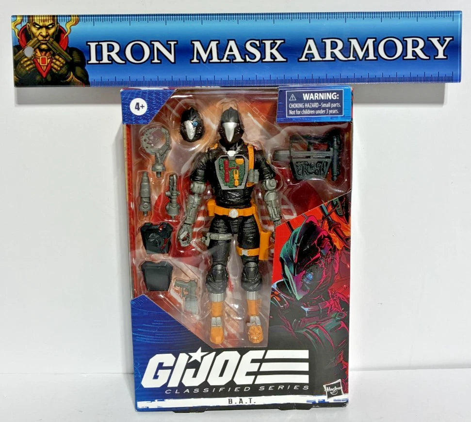 G.I. Joe Classified Series — Cobra B.A.T. (Battle Android Trooper) #33 | Army Builder | 6-Inch Action Figure | New in Box