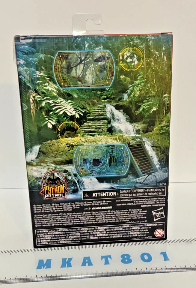 G.I. Joe Classified Series #56 Python Patrol Officer 6-Inch Action Figure — Cobra Special Forces — Target Exclusive