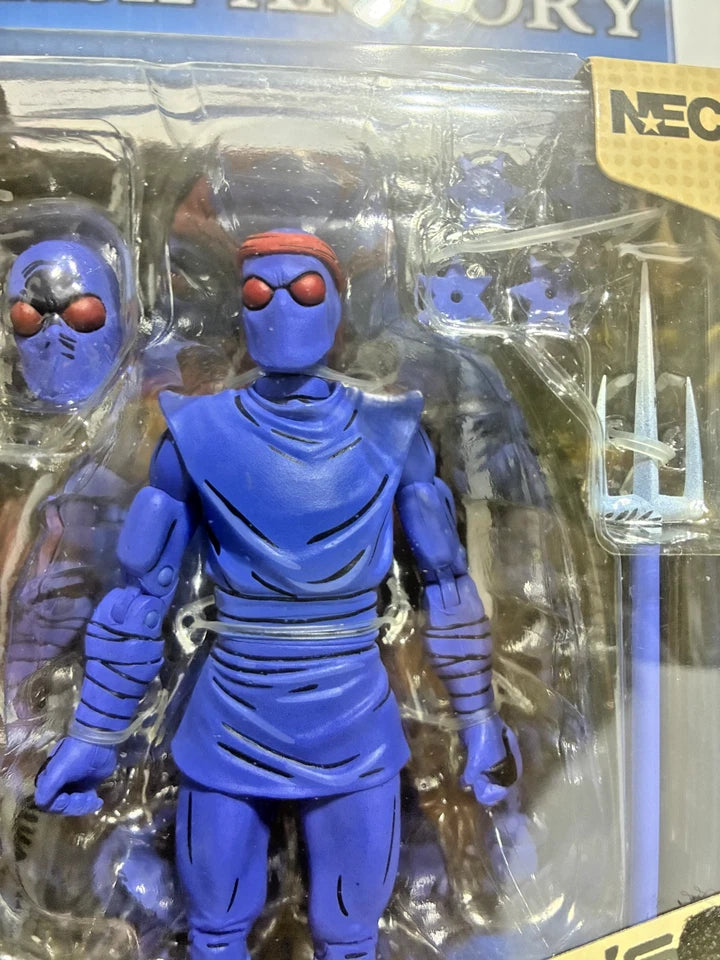 NECA TMNT Mirage Comics Bundle — Ultimate Foot Ninja & Hunter Leonardo | 7-Inch Action Figures | New in Box