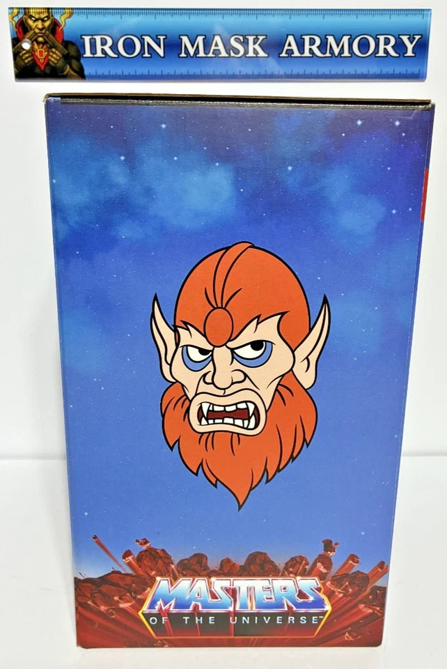 NECA Masters of the Universe — Beast Man Classic Deluxe Latex Mask | 40th Anniversary | Full-Head Pullover | New