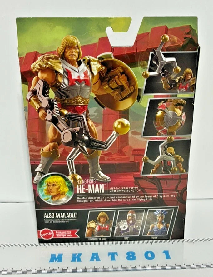 Masters of the Universe Masterverse — Flying Fists He-Man | New Eternia 7-Inch Action Figure | Box Damaged