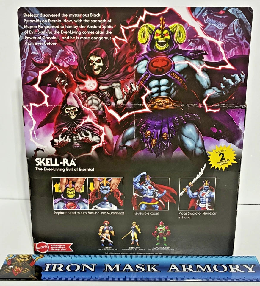 Masters of the Universe Origins x ThunderCats — Skell-Ra (Skeletor & Mumm-Ra) | Ever-Living Evil of Eternia | 5.5-Inch Deluxe Action Figure | New in Box