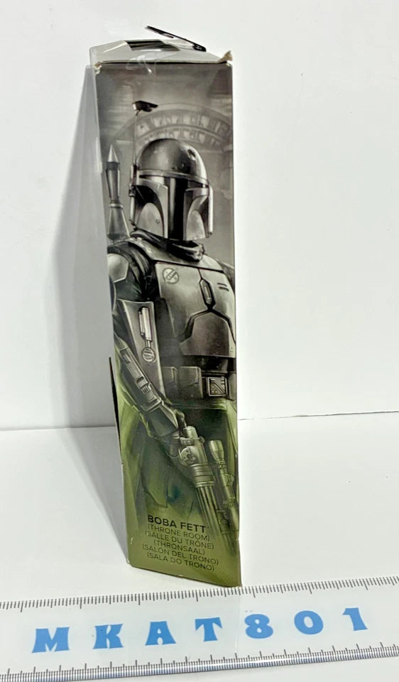 Star Wars The Black Series — Boba Fett (Throne Room) Deluxe #BOBF 02 | The Book of Boba Fett | 6-Inch Action Figure | Box Damaged