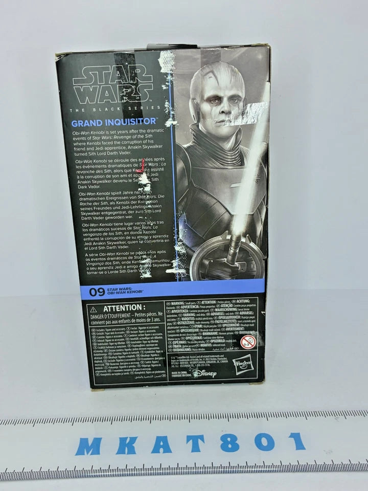 Star Wars The Black Series — Grand Inquisitor #OBI09 | Obi-Wan Kenobi Series | 6-Inch Action Figure | New in Box