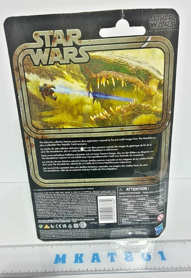Star Wars The Black Series Credit Collection — The Mandalorian (Tatooine) | Din Djarin | 6-Inch Action Figure | New in Box