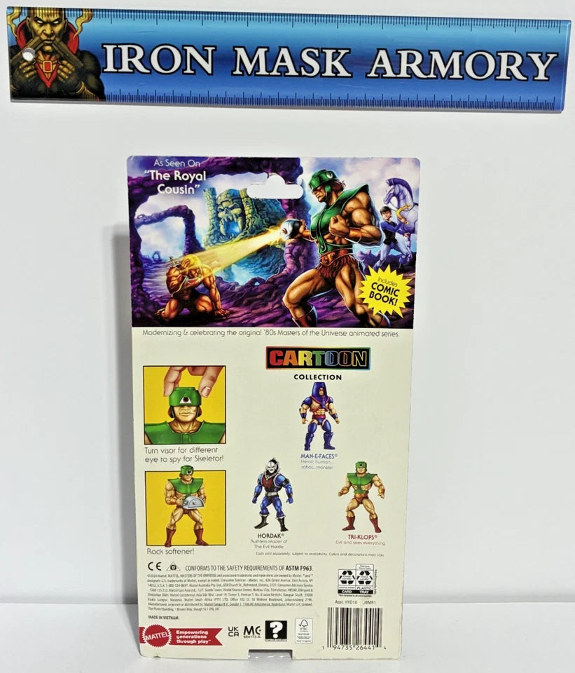 Masters of the Universe Origins — Tri-Klops Cartoon Collection | The Evil All-Seer | Wave 22 | 5.5-Inch Action Figure | New in Box