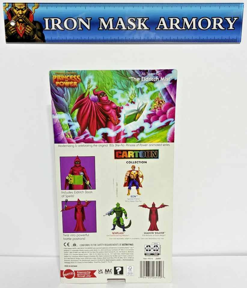 Masters of the Universe Origins — Shadow Weaver Cartoon Collection | She-Ra 40th Anniversary | Wave 26 | 5.5-Inch Action Figure | New in Box