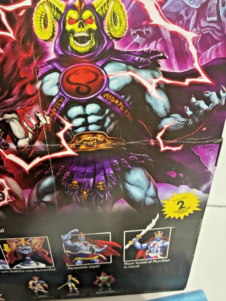 Masters of the Universe Origins x ThunderCats — Skell-Ra (Skeletor & Mumm-Ra) | Ever-Living Evil of Eternia | 5.5-Inch Deluxe Action Figure | New in Box