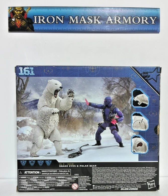 M.A.S.S. Device Elements Bundle — Breaker #158, Snake Eyes & Polar Bear #161, G.I. Joe Diver vs. Cobra Diver #169 | G.I. Joe Classified Series