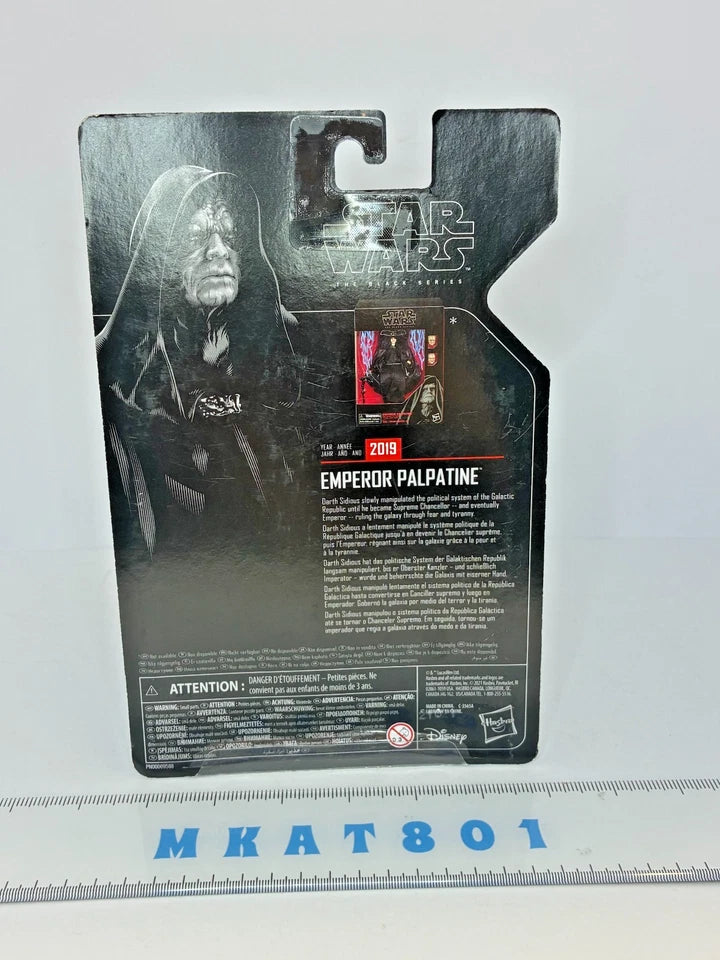 Star Wars The Black Series Archive — Emperor Palpatine (Return of the Jedi) | Photoreal Deco | 6-Inch Action Figure | New in Box