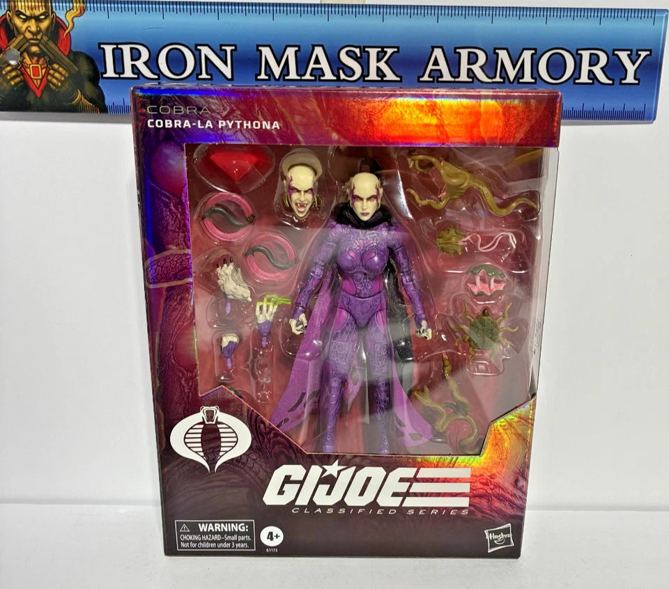 G.I. Joe Classified Series Cobra-La Bundle — Pythona #172 (NYCC/Pulse Exclusive) & Cobra-La Royal Guard #191