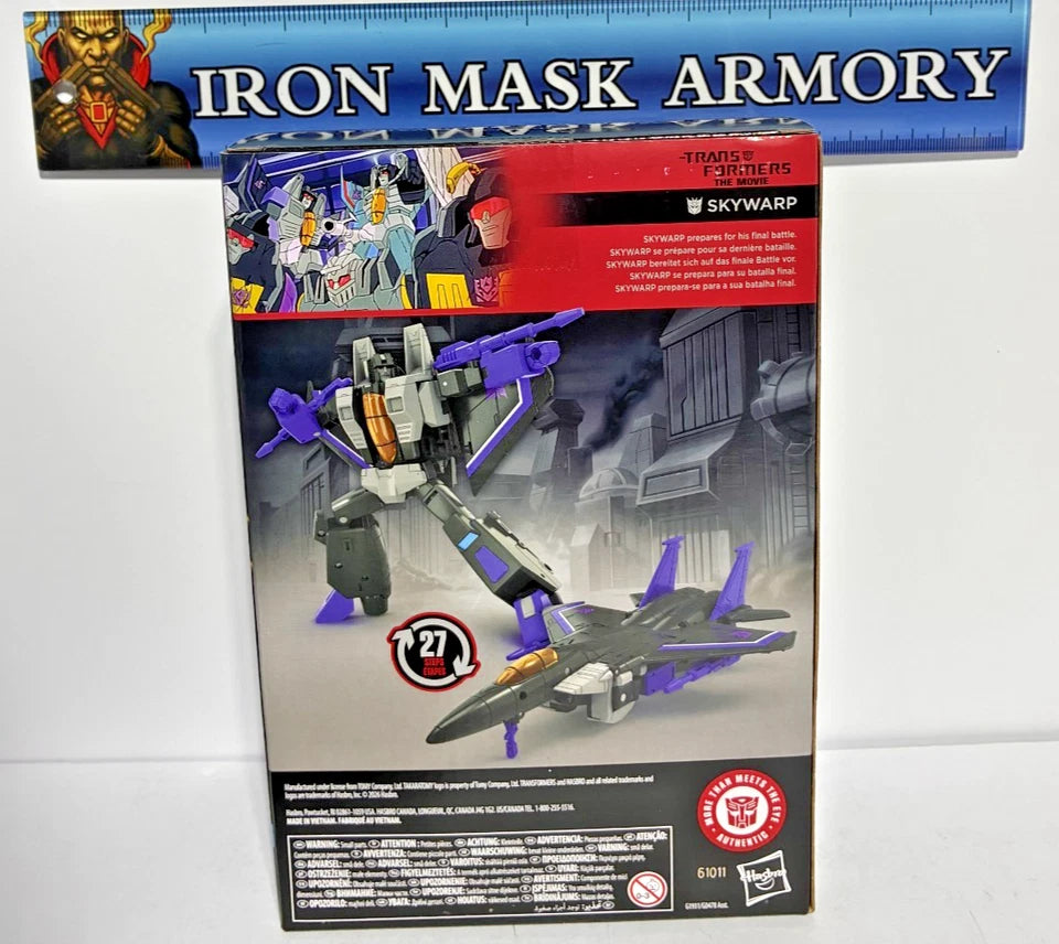 Transformers Studio Series Voyager Class Skywarp — The Transformers: The Movie 1986 — Decepticon Seeker
