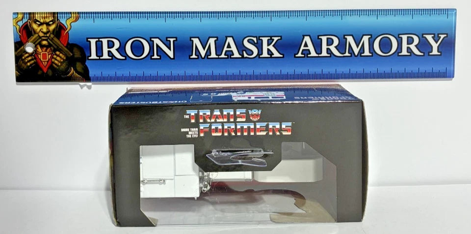 Jada Hollywood Rides — Transformers G1 Optimus Prime with Ghostbusters Ecto-1 Graphics | 40th Anniversary Crossover | 1:32 Scale Die-Cast | New in Box