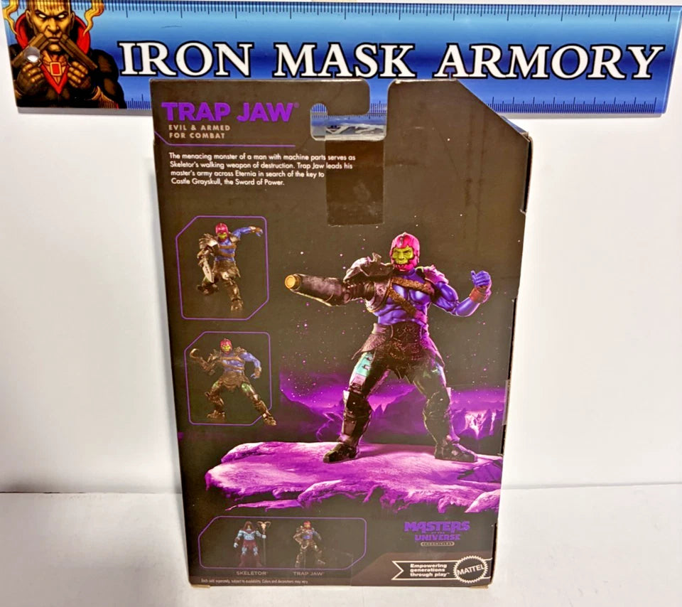 Masters of the Universe Chronicles — Trap Jaw (Sam C. Wilson) | 2026 Live-Action Movie | 6.5-Inch Deluxe Action Figure | New in Box
