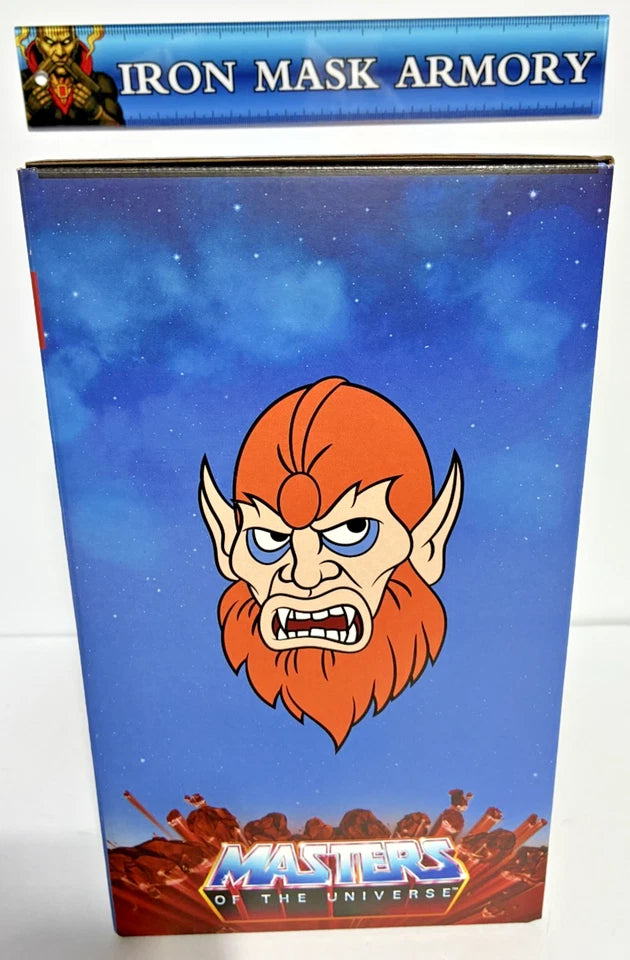 NECA Masters of the Universe — Beast Man Classic Deluxe Latex Mask | 40th Anniversary | Full-Head Pullover | New