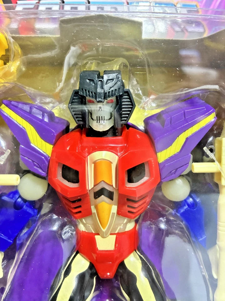 Masters of the Universe X Transformers Starscream Armor Scare Glow SEALED