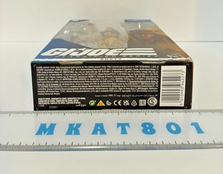 G.I. Joe Classified Series — Dusty #49 | Desert Trooper Environmental Specialist | 6-Inch Action Figure | New in Box