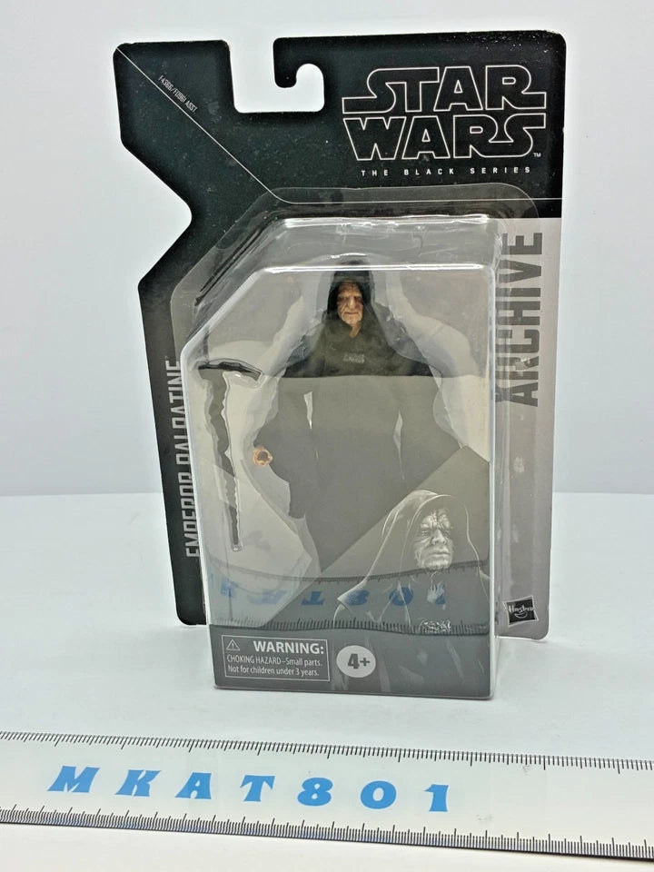 Star Wars The Black Series Archive — Emperor Palpatine (Return of the Jedi) | Photoreal Deco | 6-Inch Action Figure | New in Box