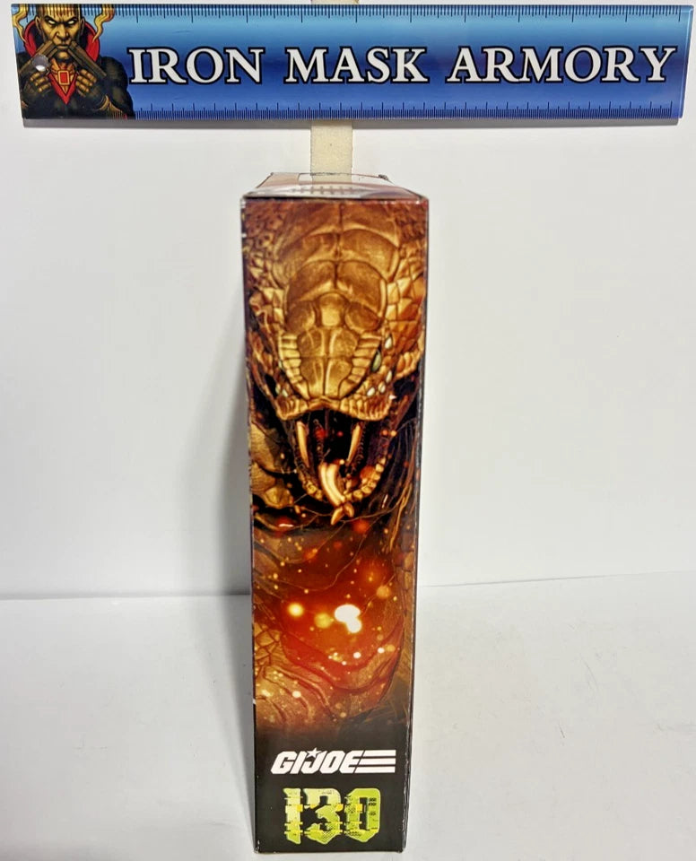 G.I. Joe Classified Series — Cobra Commander (Once a Man) #130 | SDCC 2024 Exclusive | Deluxe 6-Inch Action Figure Set | New in Box