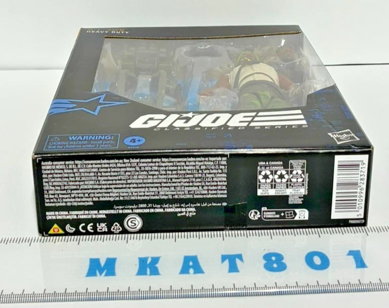 G.I. Joe Classified Series — Heavy Duty with Man-Portable Heavy Weapons System #150 | Deluxe 6-Inch Action Figure | 30 Accessories