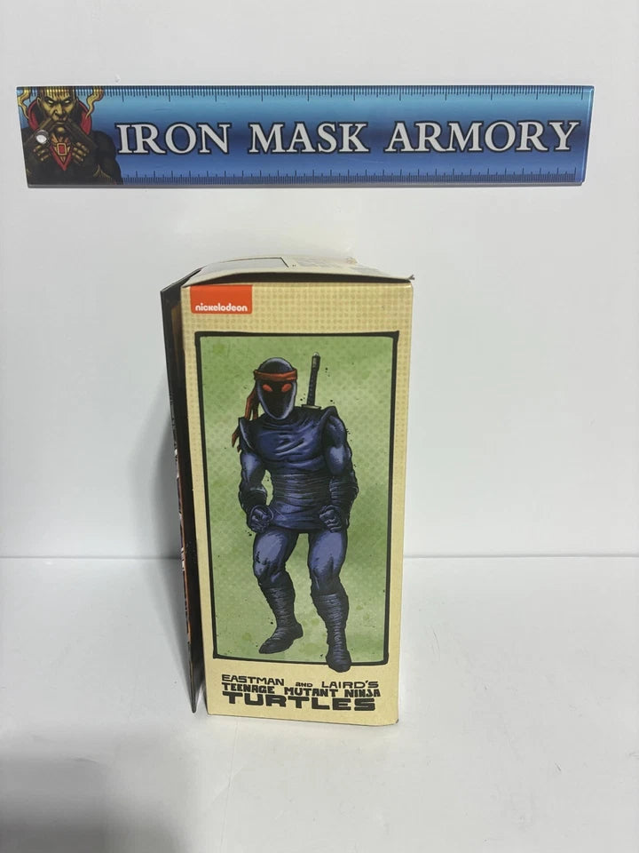 NECA TMNT Mirage Comics Bundle — Ultimate Foot Ninja & Hunter Leonardo | 7-Inch Action Figures | New in Box