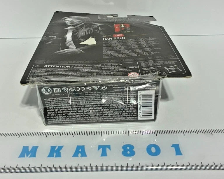 Star Wars The Black Series Archive — Han Solo (The Force Awakens) | Photoreal Deco | 6-Inch Action Figure | Box Has Tear