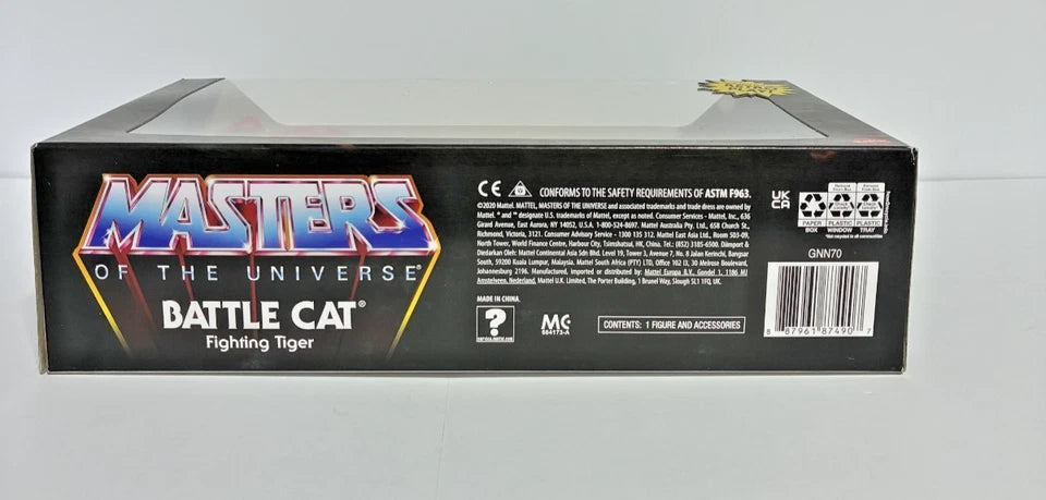 Masters of the Universe Origins — Battle Cat | He-Man's Loyal Tiger | 6.75-Inch Creature Action Figure | New in Box