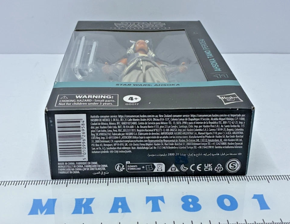 Star Wars The Black Series — Ahsoka Tano (Peridea) #AHS11 | Star Wars: Ahsoka | 6-Inch Action Figure | New in Box