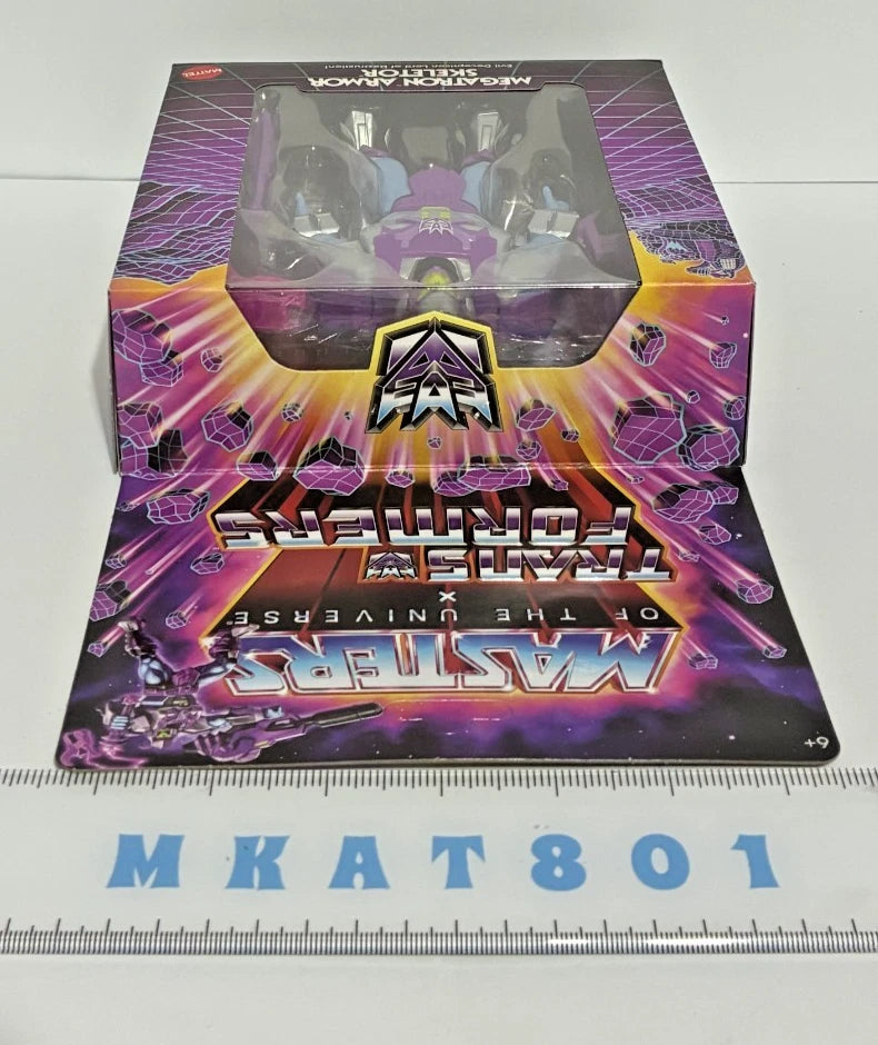 Masters of the Universe x Transformers — Megatron Armor Skeletor & Bumblebee Armor Man-At-Arms Bundle | MOTU Origins 5.5-Inch Action Figures | Target Exclusive