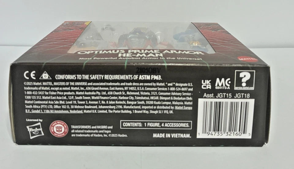 Masters of the Universe x Transformers Optimus Prime Armor He-Man | MOTU Origins Target Exclusive