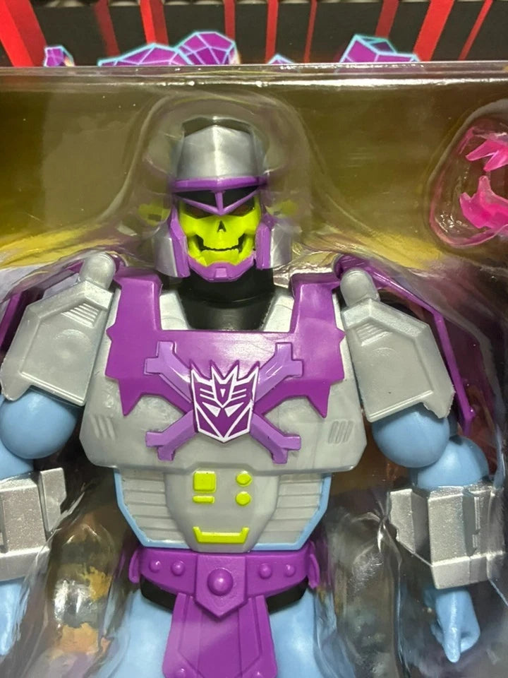 Masters of the Universe x Transformers — Megatron Armor Skeletor | MOTU Origins 5.5-Inch Action Figure | Target Exclusive