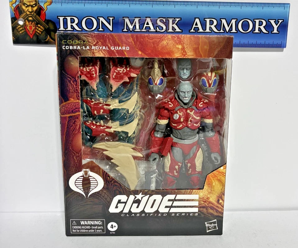 G.I. Joe Classified Series Cobra-La Bundle — Nemesis Immortal #140 (Pulse Exclusive) & Cobra-La Royal Guard #191