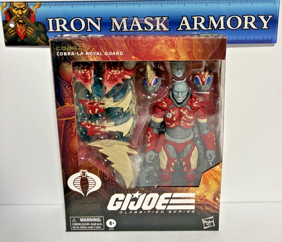 G.I. Joe Classified Series Cobra-La Bundle — Cobra Commander (Once A Man) #130 & Cobra-La Royal Guard #191