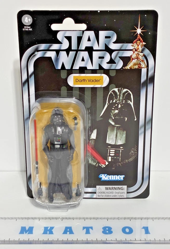 Star Wars The Vintage Collection — Darth Vader (A New Hope) VC334 | Classic Kenner Card | 3.75-Inch Action Figure | New on Card