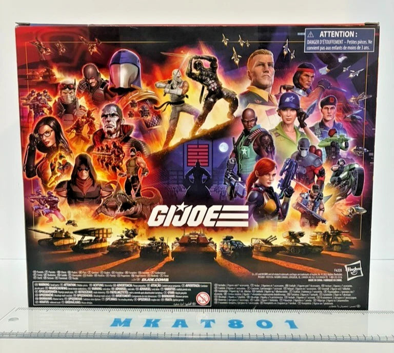 G.I. Joe Classified Series — Croc Master & Fiona #38 | Cobra Reptile Trainer | Deluxe 6-Inch Action Figure Set | New in Box